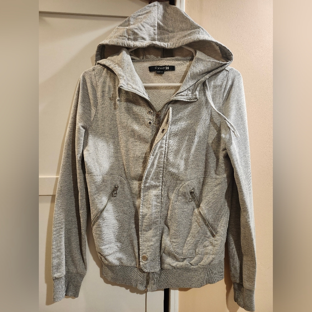 Forever 21 Zip Up Hoodie